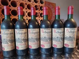 6 Fl. Château Bellegrave, Pomerol, Jg. 1975