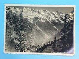 Mürren mit Breithornkette