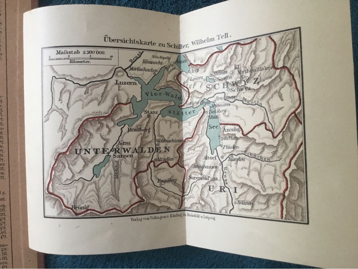 Libri: Antikes Buch Wilhelm Tell – Usato da Schlieren venduto da Jeajet 5