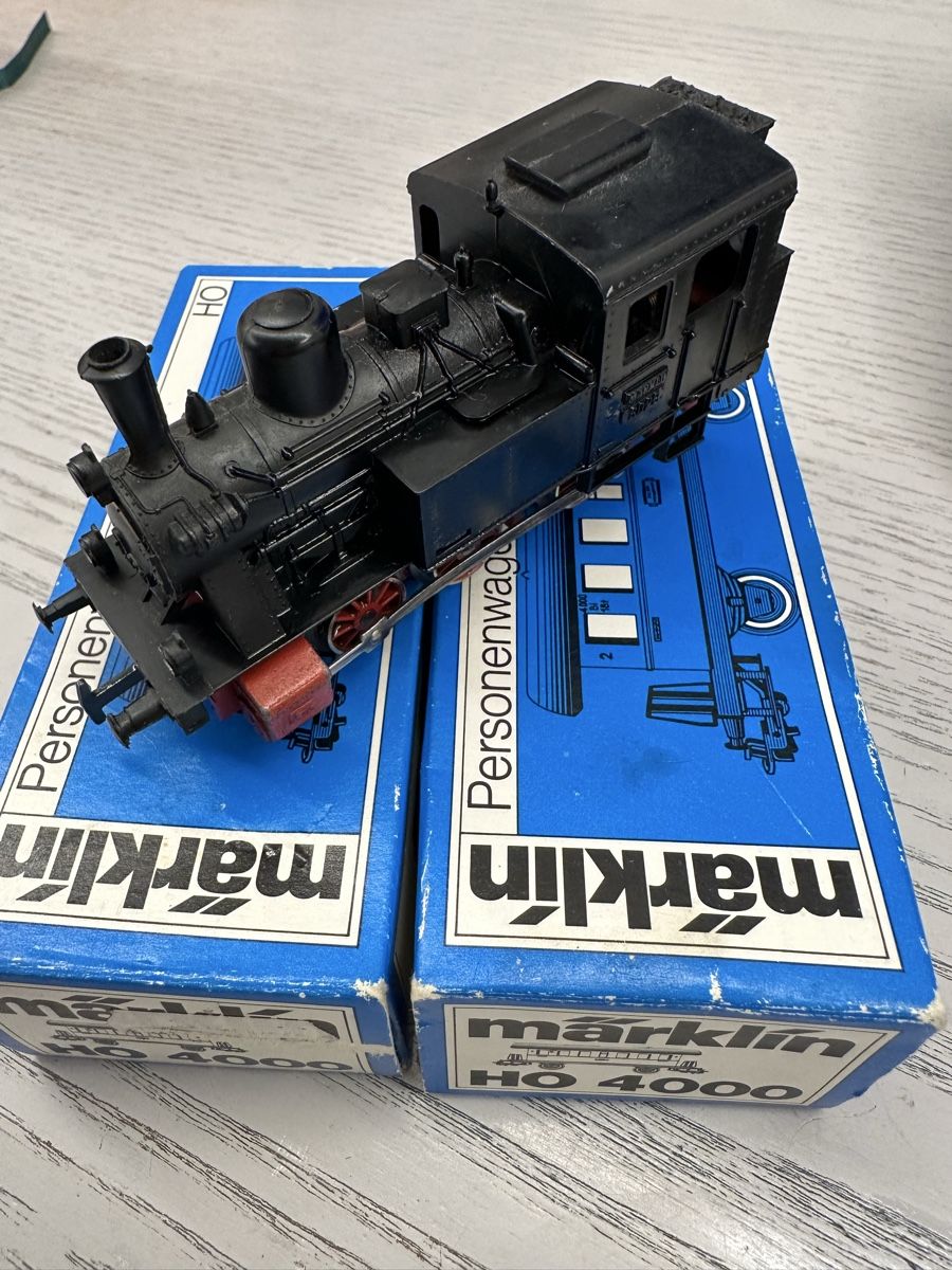 Märklin Modellini di ferrovie: Märklin 3029 DB BR 89 Personenzug – Usato da Lupsingen venduto da New-Haven 5