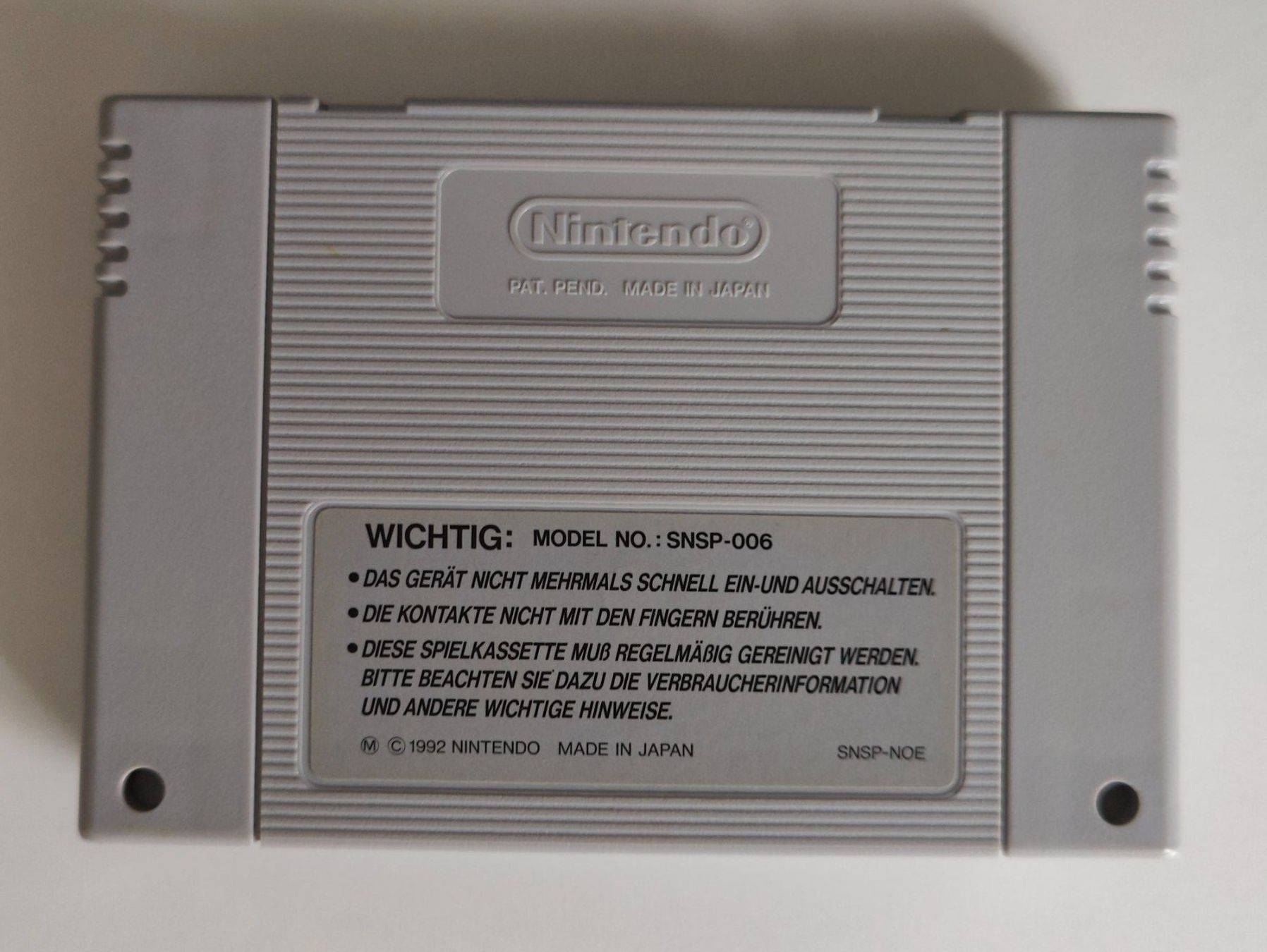 Nintendo Giochi: Pilotwing Super Nintendo SNES – Usato da Dintikon venduto da Nightcom 1