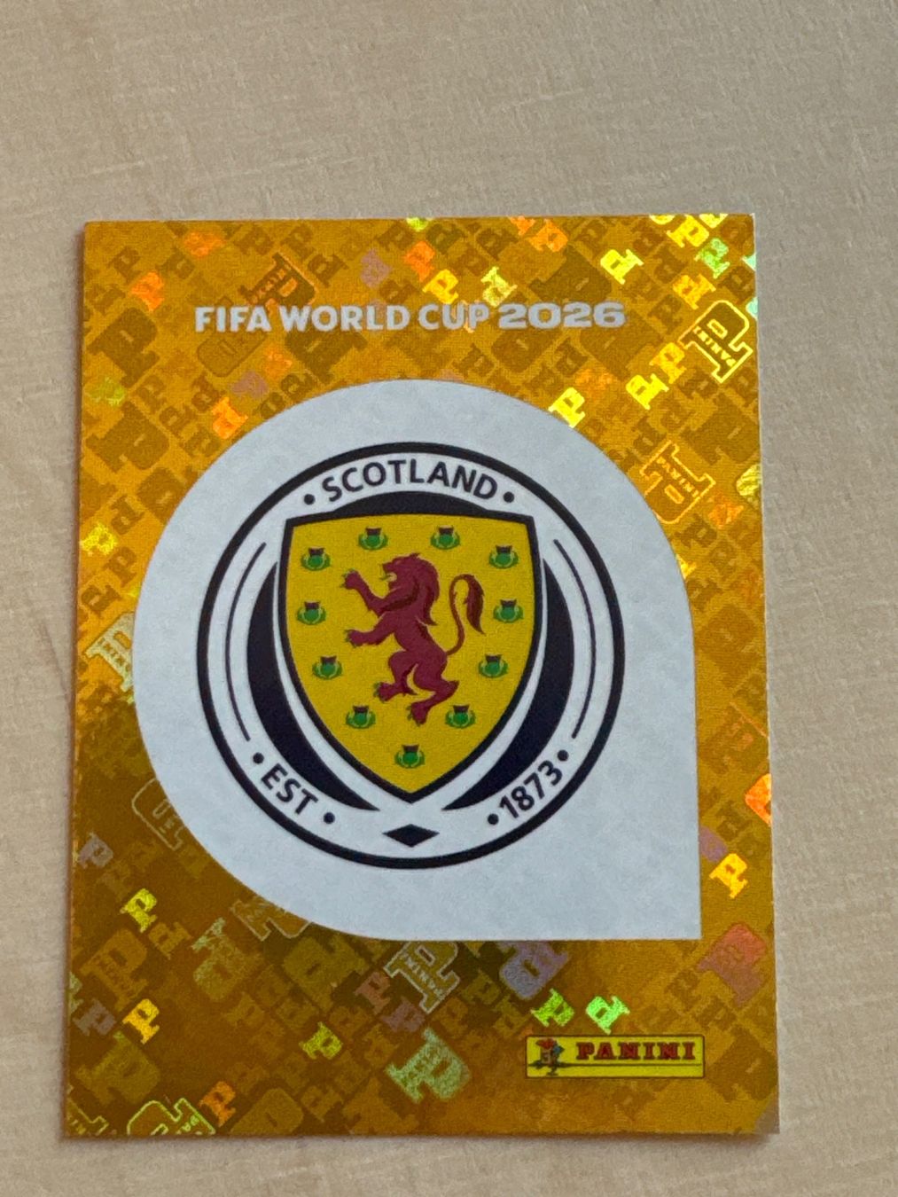 Panini Carte collezionabili: Panini WM 2026 - SCO 1 – Nuovo e nell'imballaggio originale da Bern venduto da Schindy
