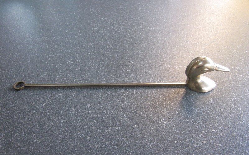 Kerzen: Kerzenlöscher aus Messing mit Entenkopf – Gebraucht aus Bischofszell von raika 3