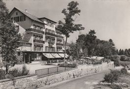 Magglingen-Hotel Bellevue-Karte gelaufen 1950
