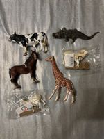 Tierfiguren Schleich Set 6 Stück guter Zustand, teils neu