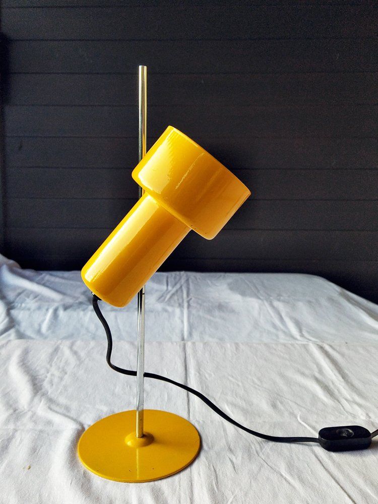 Lampen: Belle lampe rétro - jaune/orange – Gebraucht aus Morgins von Laurentcorinne