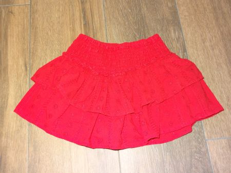 Jupe rouge Zara enfant 6-7 ans 122 cm