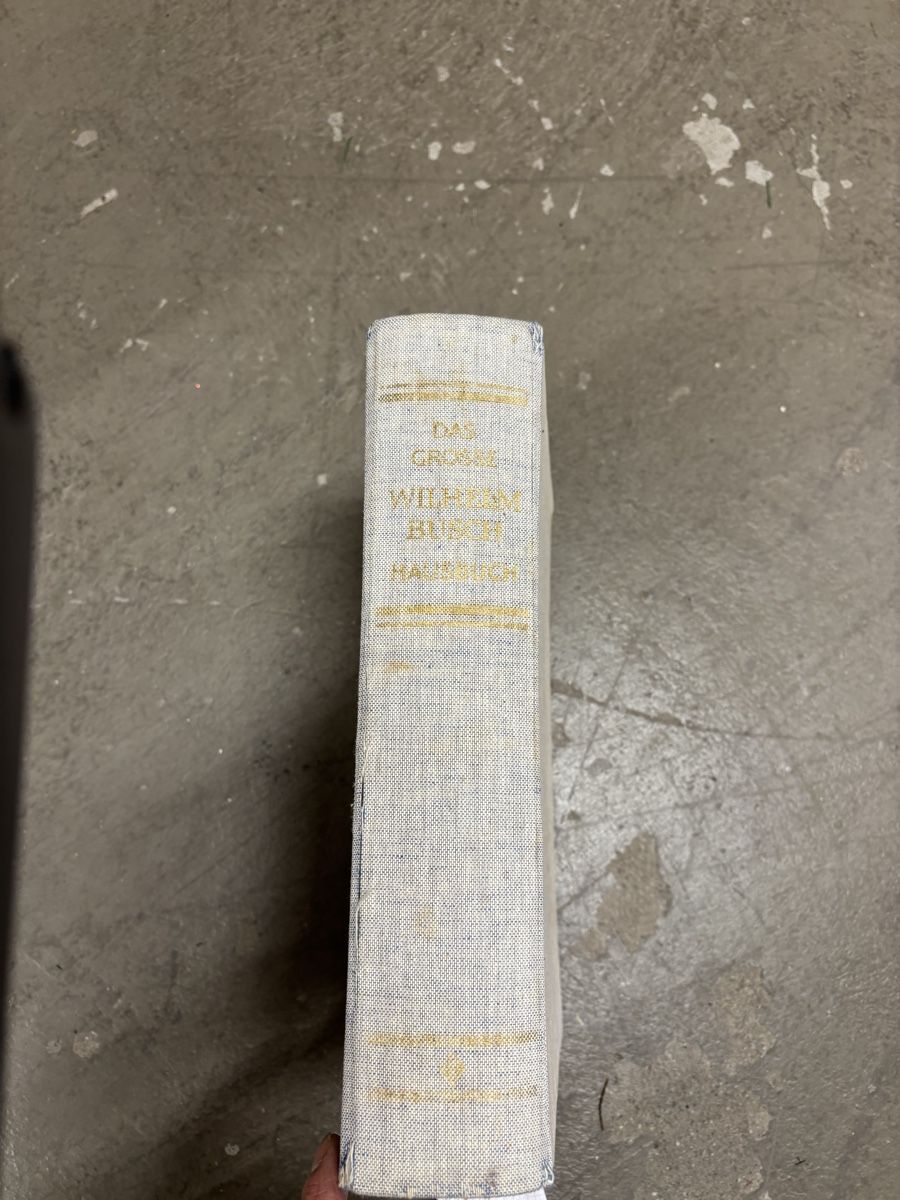 Libri: Das grosse Wilhelm Busch Hausbuch 1961 – Usato da Flums venduto da Limatools 3