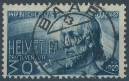 1929 - Pro Juventute - Voll Stempel - Baar ZG