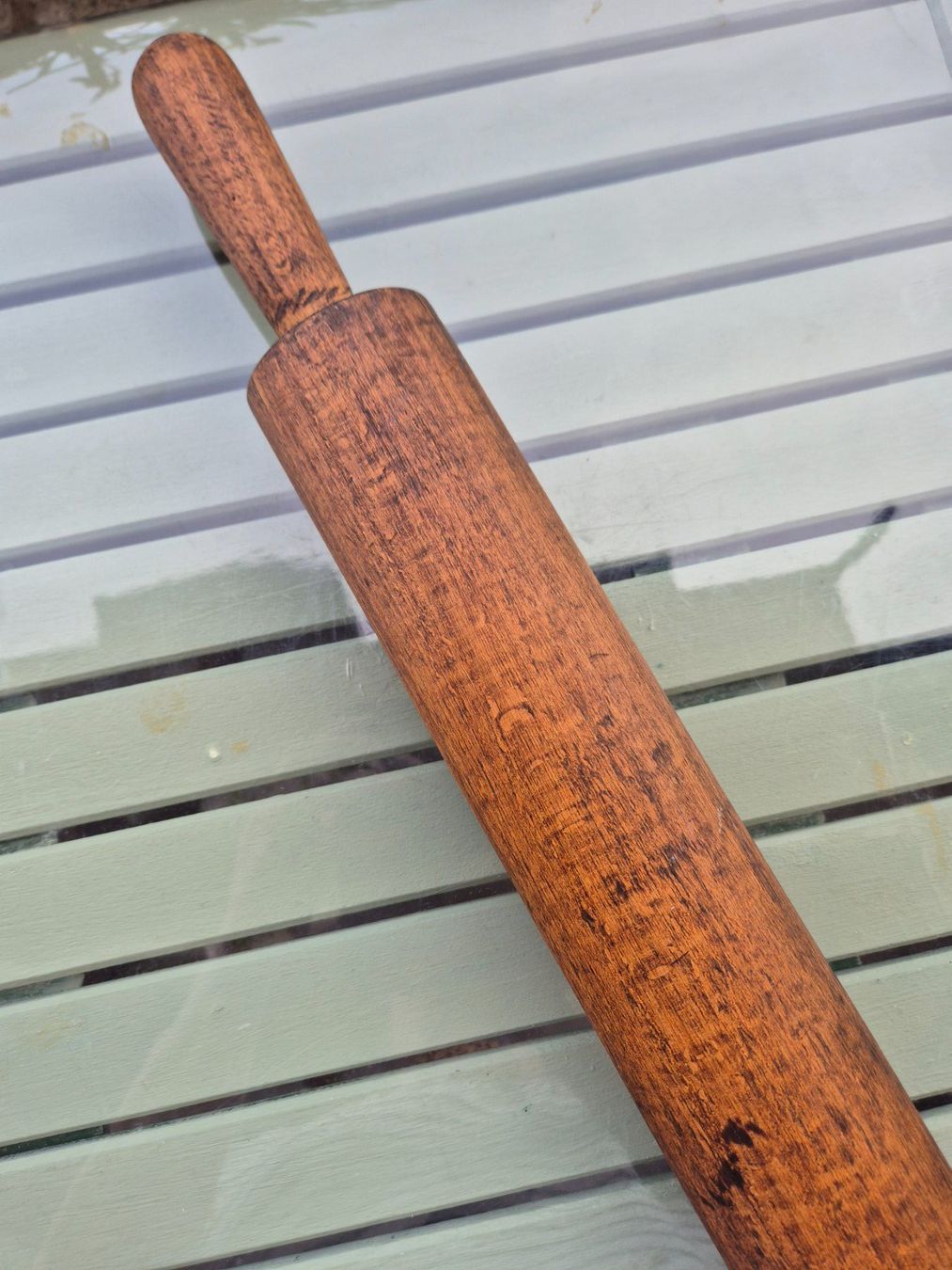 Elettrodomestici da cucina: Antikes Wallholz, Teigroller XL, Landhausstil – Usato da Bern venduto da aronari 4