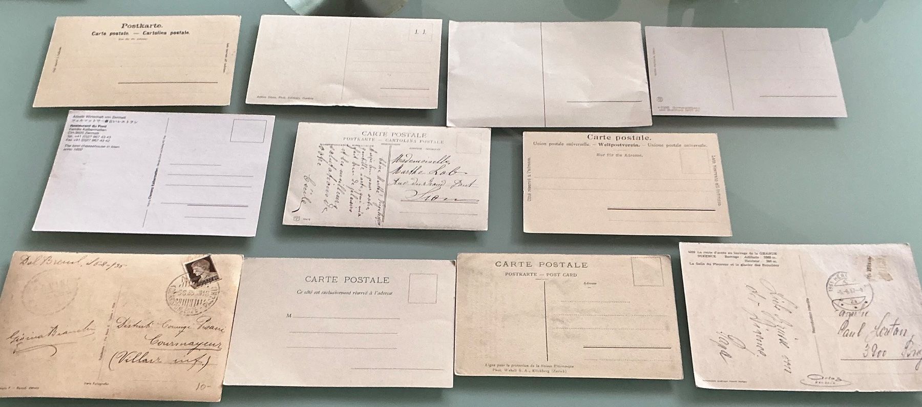 Cartoline postali: Zermatt Vintage Postkarten Sammlung - 11 Stk – Usato da Crans-Montana venduto da plainemorte 1