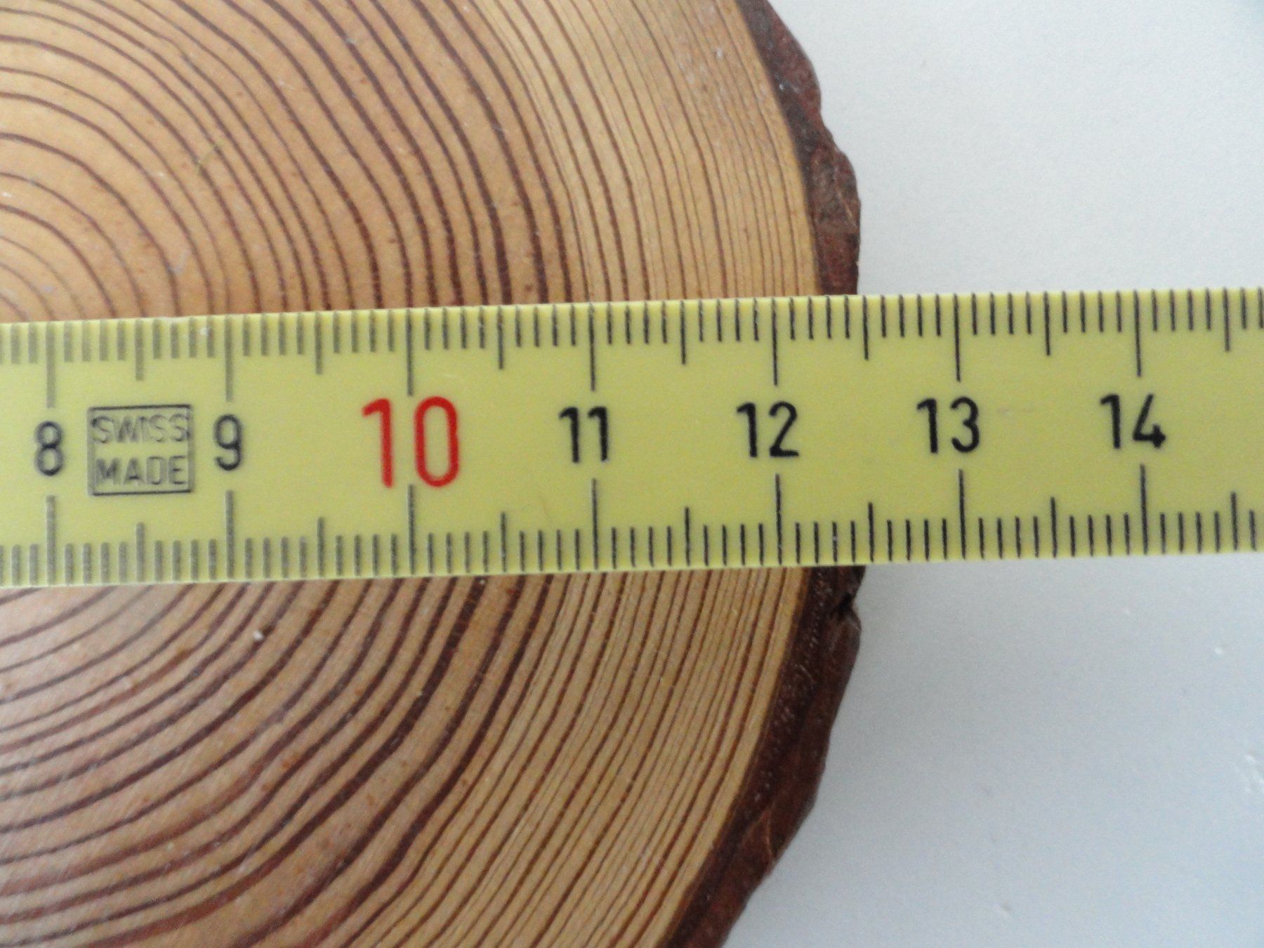 Tutte le decorazioni: Rustikale Baumscheibe 12.5 cm Durchmesser Bild Unikat! – Nuovo (secondo la descrizione) da Ins venduto da Baj 2