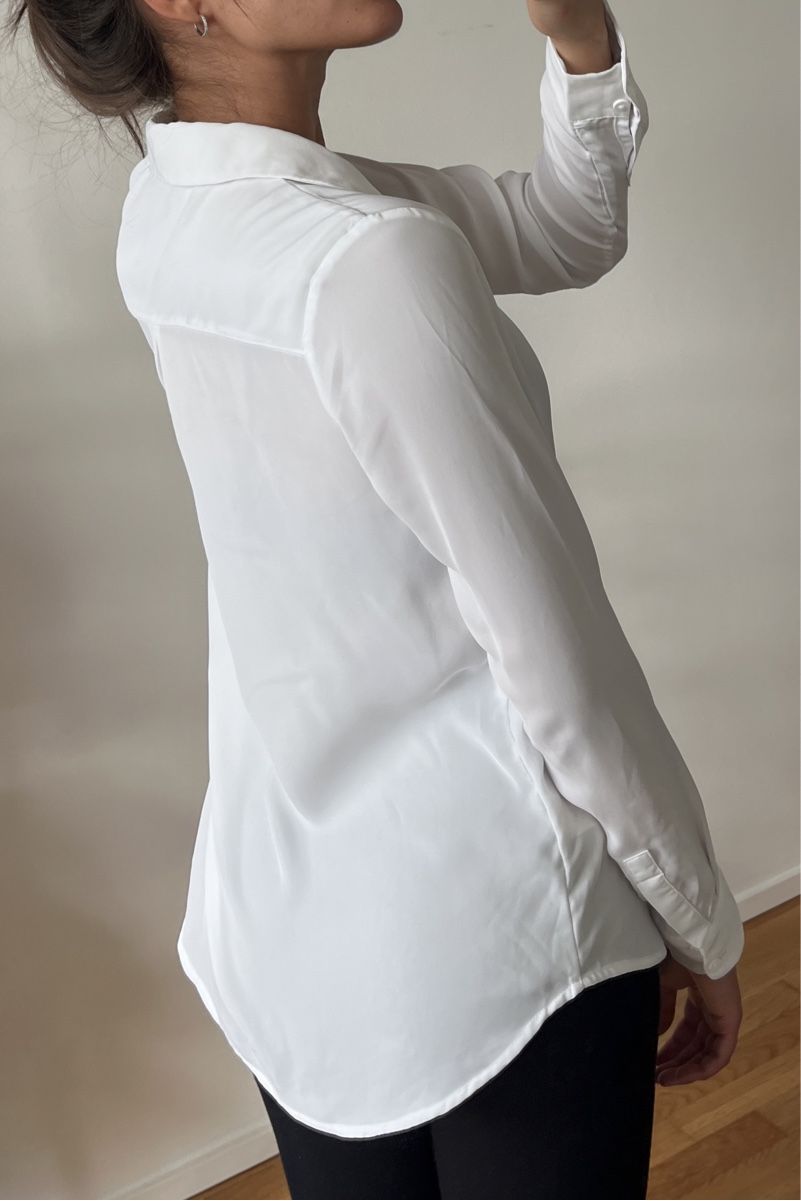 H&M Camicette: Weisse Bluse – Usato da Zürich venduto da a.b.2025 1