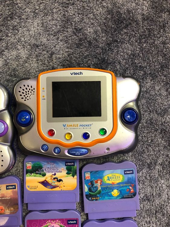 Vtech V Smile Pocket Gamekonsole inkl 10 Spiele Kaufen auf Ricardo