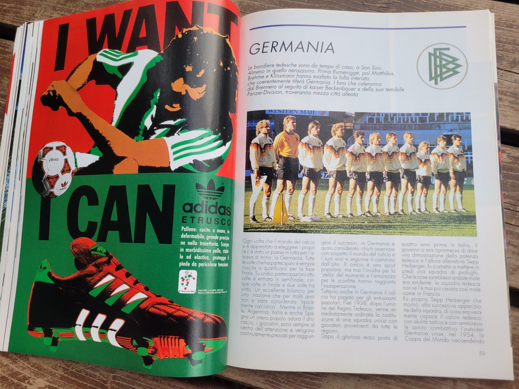 Album: Italia '90, Fussball WM-Programm – Usato da Kriens venduto da KTP 6