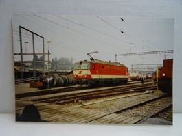 Foto ÖBB 1044 092 Sonderlackierung  St.Gallen St.Fiden 9.90