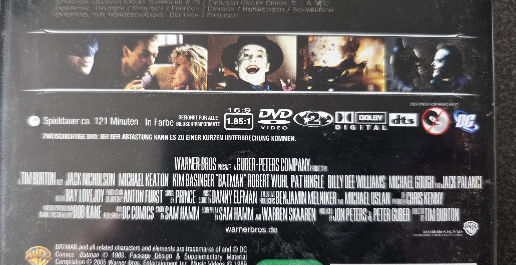 Alle DVDs: DVD Batman - Jack Nicholson – Gebraucht aus Oetwil am See von fineli2 1