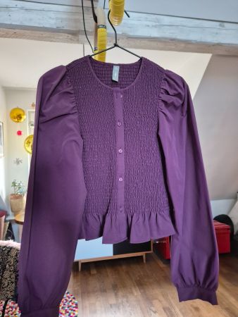 NEW Only purple blouse size S