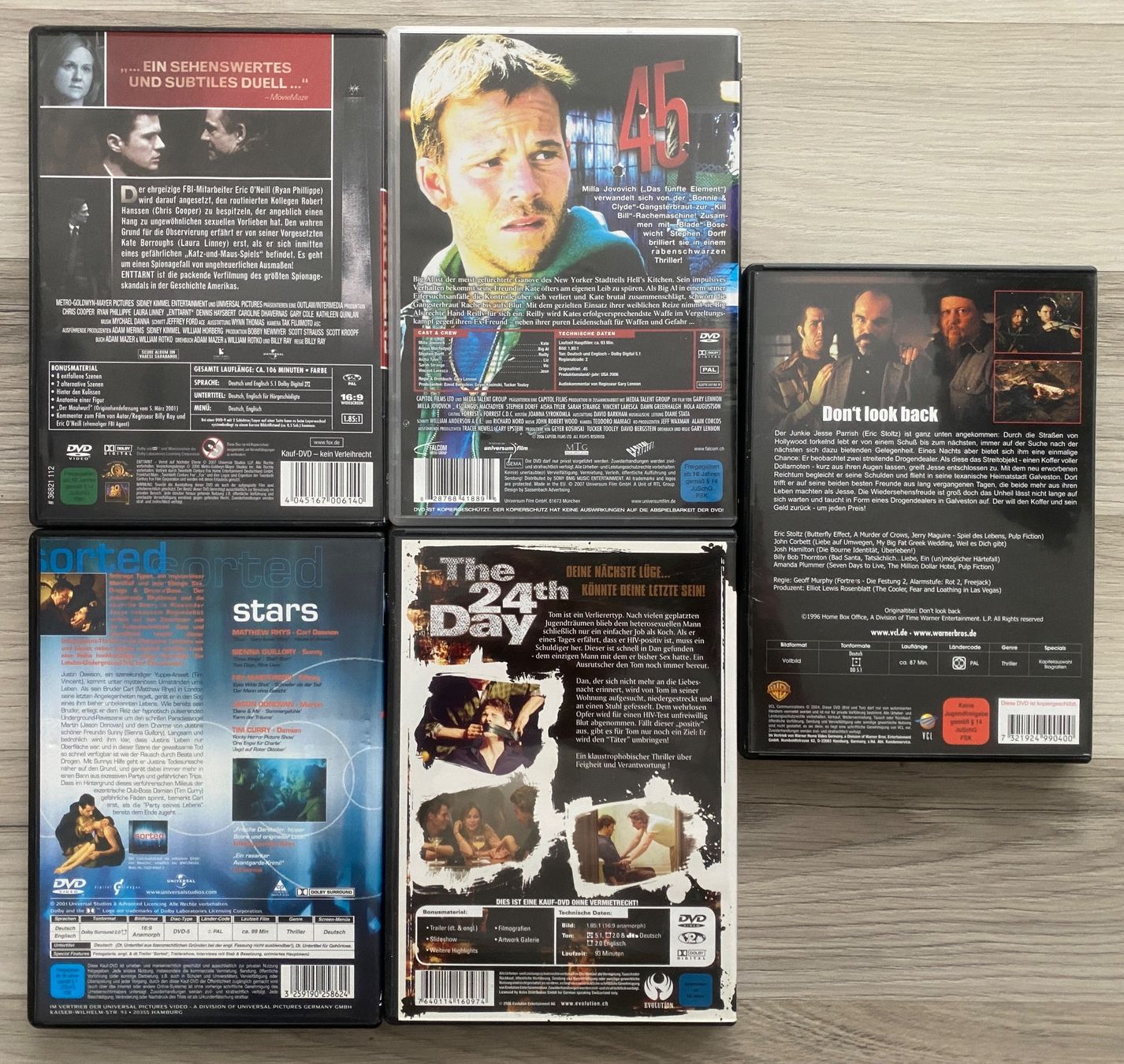 Tutti i DVDs: DVD-Sammlung mit 9x Top-Filmen/Thriller – Usato da Zürich venduto da Kloeschen78 3