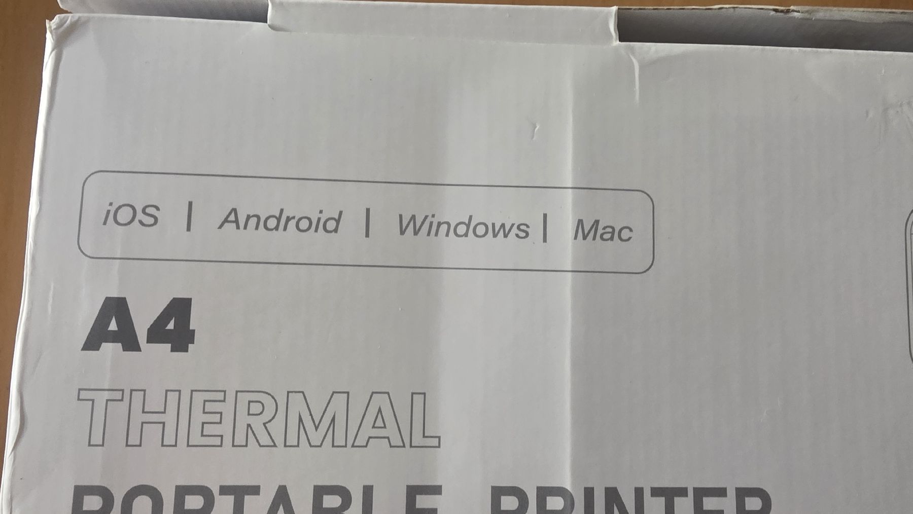 Drucker: A4 Thermodrucker tragbar für iOS Android Windows Mac – Neu und originalverpackt aus Binningen von Hofka64 2