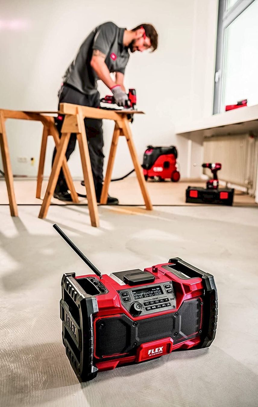 Radios: Flex Digitales Akku-Baustellenradio – Neuf avec emballage d'origine à Bottighofen par zaap 6