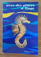 Livre "avec des pinces à linge" - Loisirs créatifs vintage