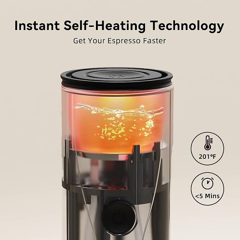 Machines à café & Machines à expresso: CERA+ Tragbare Espressomaschine PRO, selbstheizend – Neuf (Voir description) à Kreuzlingen par Best-Deal-Oase 2
