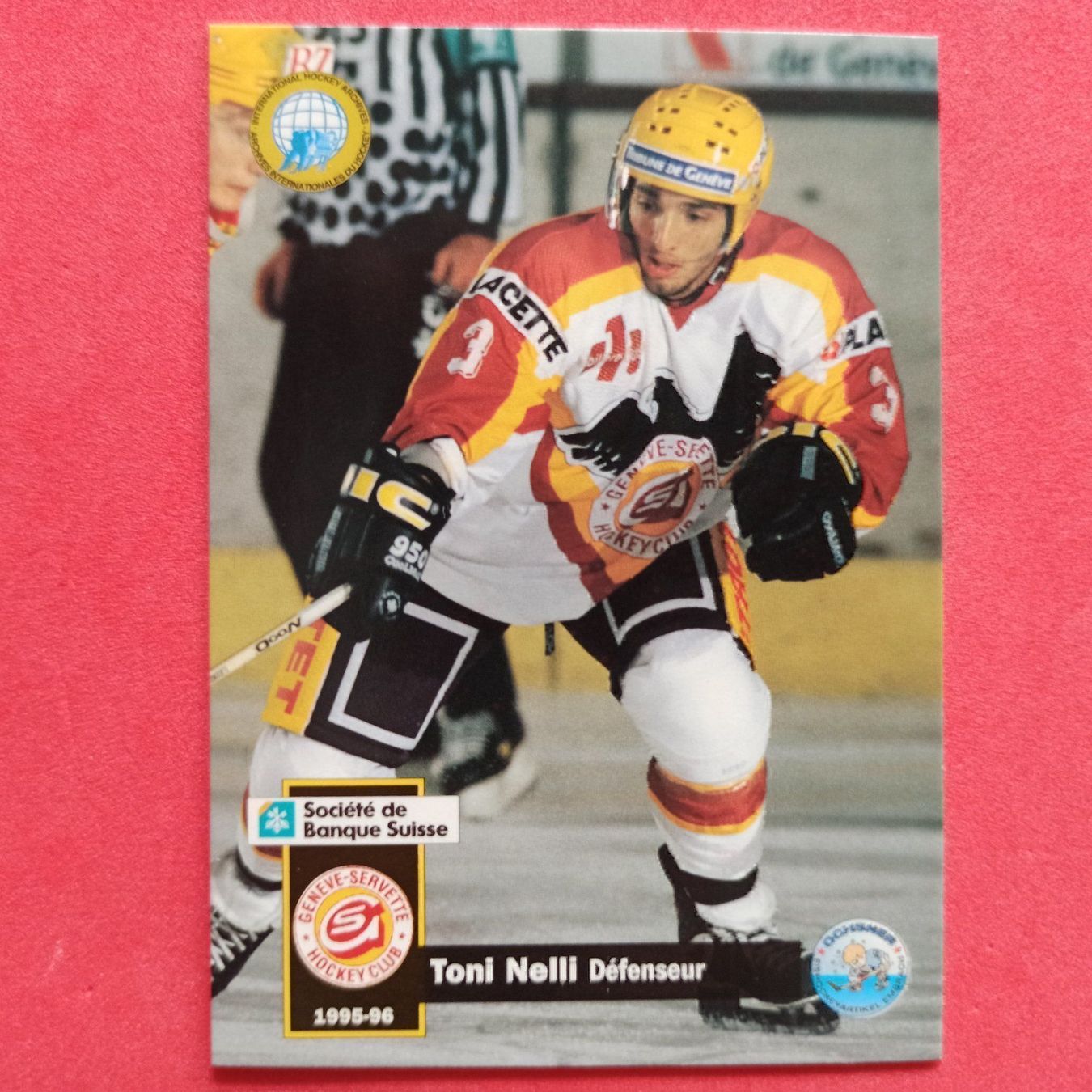 Carte collezionabili: Toni Nelli - GENEVE CARD - 1995/96 – Usato da Dübendorf venduto da kb86_MOVIE
