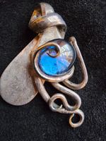 Vintage CHRISTOFLE PARIS Silber Schmuck Anhänger 70er