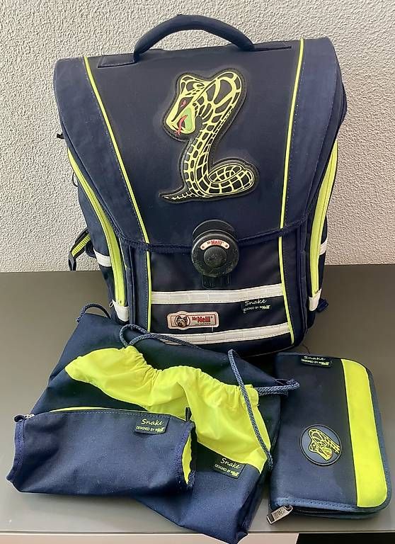 Borse & Zaini: Schulthek McNeill Ergo Modell snake – Usato da Lenzburg venduto da nhenle