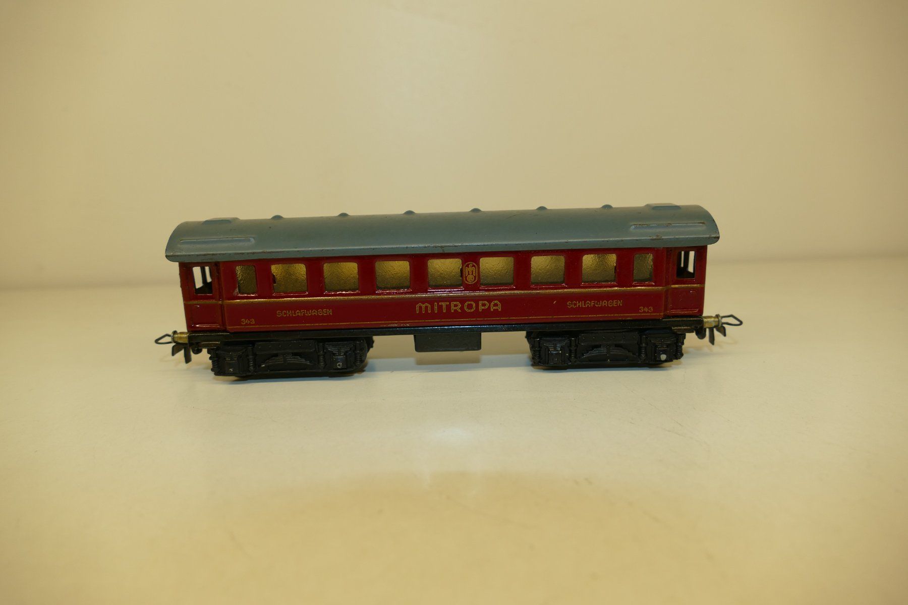 Märklin Trains électriques: Märklin H0: Mitropa Schlafwagen – D'occasion à Niederhasli par rail-duerst