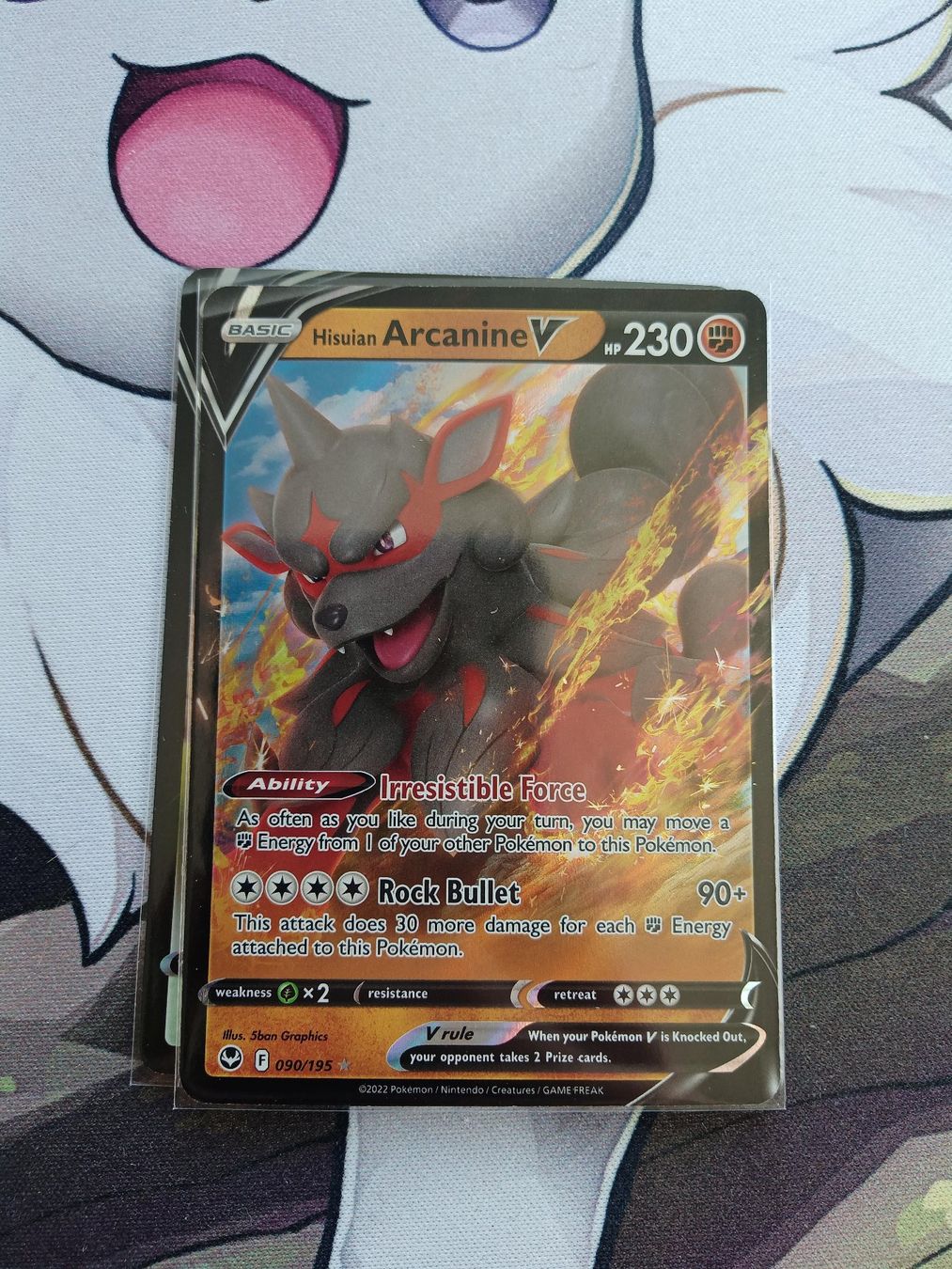 Pokémon Carte collezionabili: Hisuian Arcanine V – Usato da Altstätten SG venduto da GGsGameshop