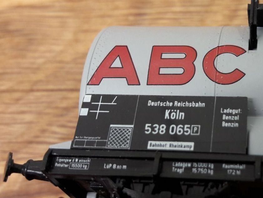 Märklin Modellini di ferrovie: Märklin HO AC : DR Wagon citerne "ABC" – Usato da Buttes venduto da Cafe2005 5
