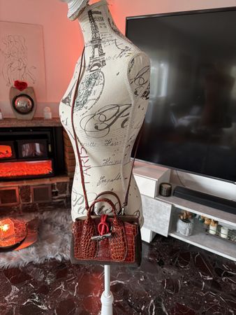 Longchamp Umhängetasche manico XS Roseau