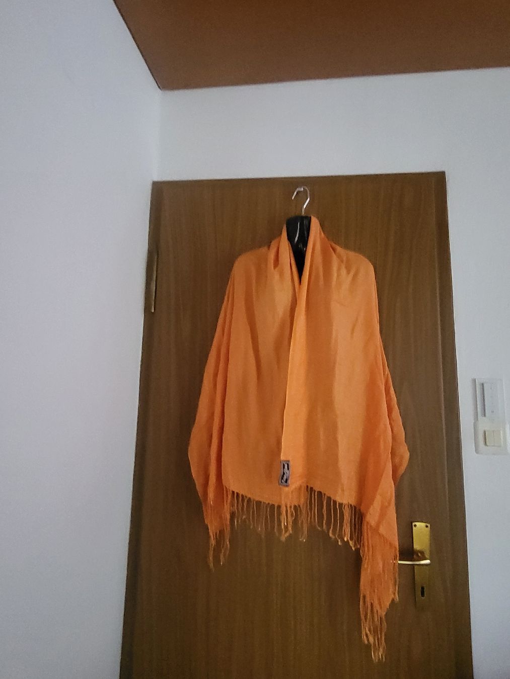 Foulard & Sciarpe: Écharpe orange PASHMINA KASHMIR – Usato da Niedergösgen venduto da Eva2410
