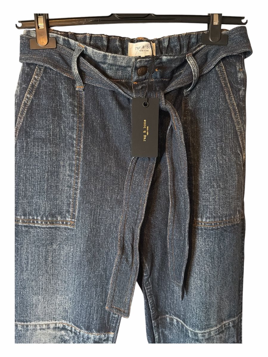 Jeans: Jeans Rag & Bone mit Bindegürtel Blau neu mit Etikett – Nuovo e nell'imballaggio originale da Brunnen venduto da Sandy_closet1 3