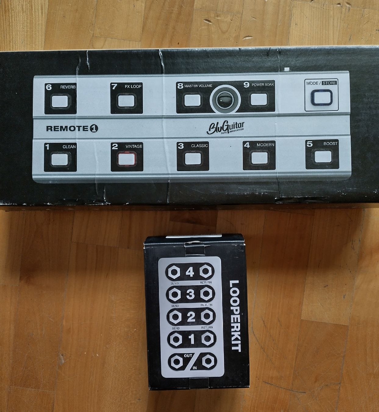 Strumenti musicali: Bundle: Bluguitar Remote1 und LooperKit für Amp1 – Usato da Feldbach venduto da Karpatenhund