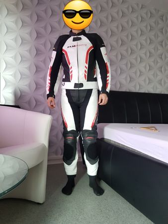 Lederkombi FLM Sports Gr.38 Top Zustand!