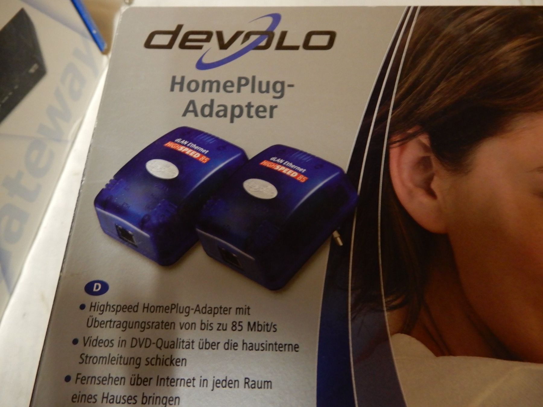 Devolo Laufwerke & Adapter: Devolo dLAN Highspeed 85 Netzwerkadapter Set – Gebraucht aus Worben von MaKo3252 5