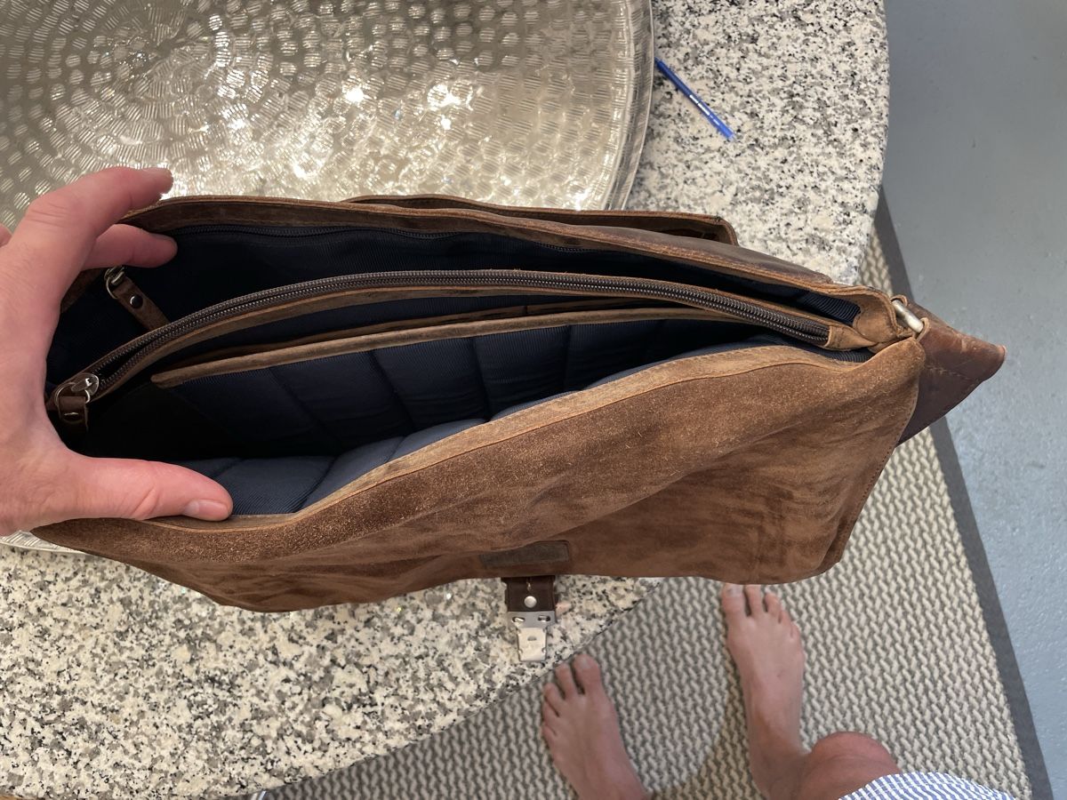 Borse: Ledertasche braun guter Zustand – Usato da Lüsslingen venduto da Uleuenberger 3