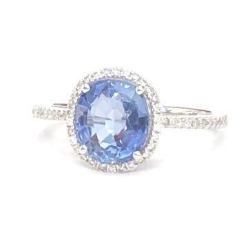 Ringe: Cocktailring: Blauer Saphir 1.96ct., Diamanten, CHF 2.880,- – Neu und originalverpackt aus Zürich von juwelier-damken 2