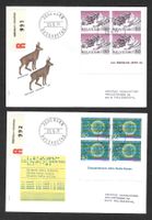 2 R-FDC 503 - 504 Serie Viererblöcke ET Bern 23.9.1971