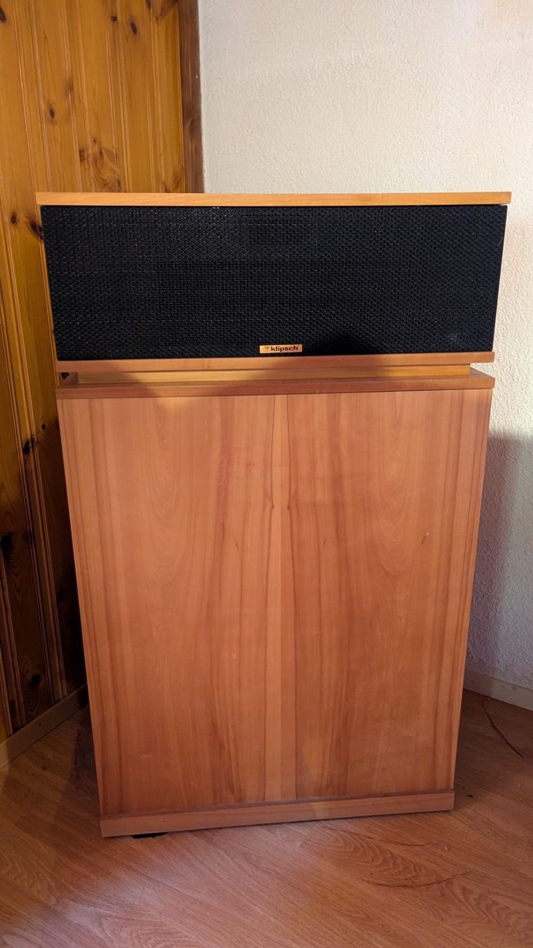 Klipsch Lautsprecher: Enceinte Klipschorn vintage – Gebraucht aus Bussigny von olnivaju