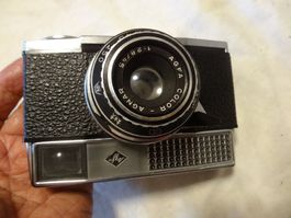 AGFA ANTIK FILM KAMERA-MIT 45MM LENS.SCHÖN LÄÜFT