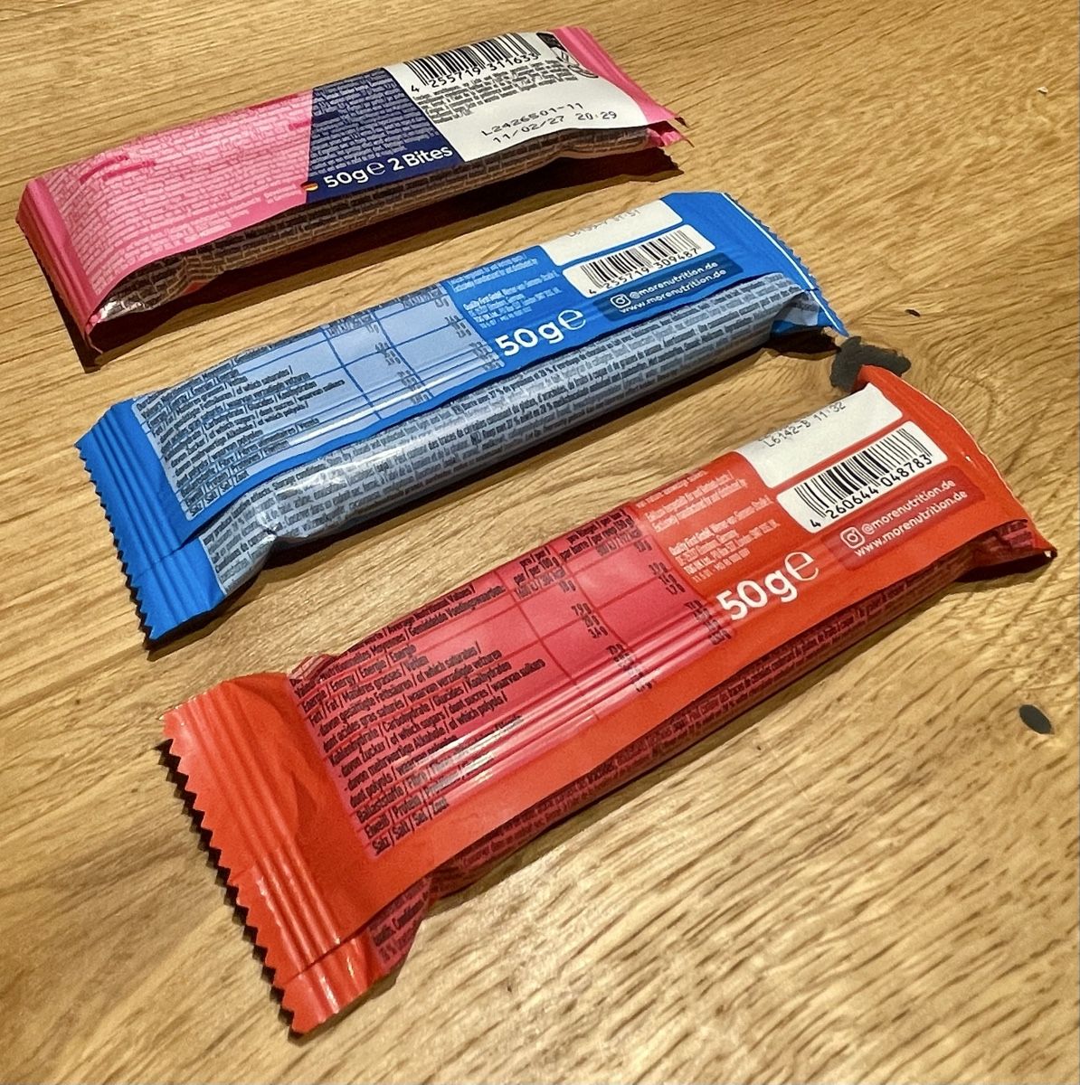 More Nutrition Aliments & Spécialités: More Nutrition 1x Protein Satisbites & 2x Soft Bar Riegel – Neuf avec emballage d'origine à Zürich par mar_9xc5 1