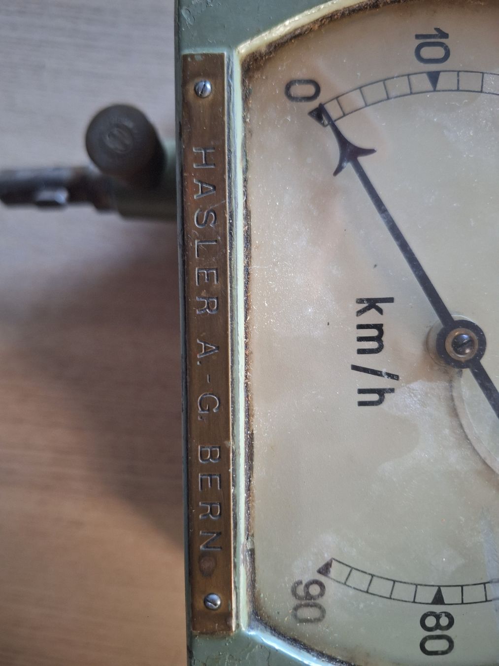 Misurare: Antiker Tachometer SBB Hasler  – Usato da Schaffhausen venduto da RicardoSchaffhausen 6