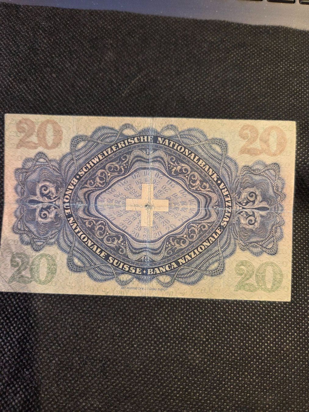 CH 20 Fr. Note Jan.1949 (Gebraucht) in Muri AG für CHF 19 – mit ...