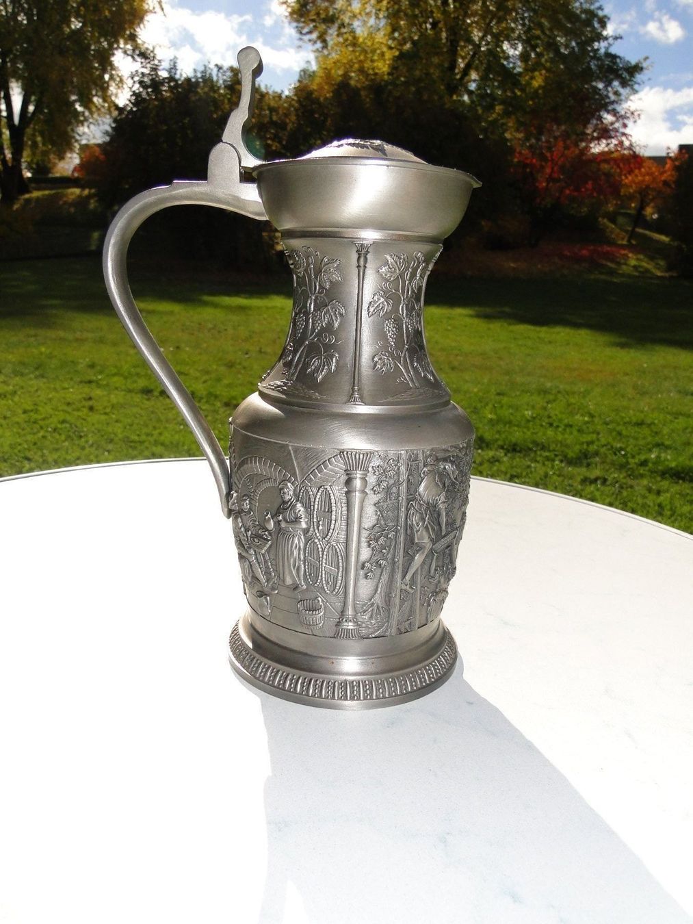 Caraffe: Vintage Zinn Krug -Einzigartig – Usato da Emmenbrücke venduto da Ulisse-22 2