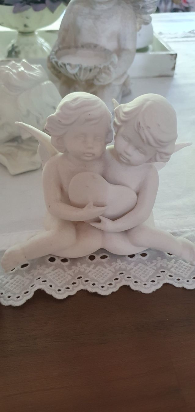 Statuette: Engel-Sammlung 7 Engel Weihnachtsengel – Nuovo (secondo la descrizione) da Hittnau venduto da Gamoe 3