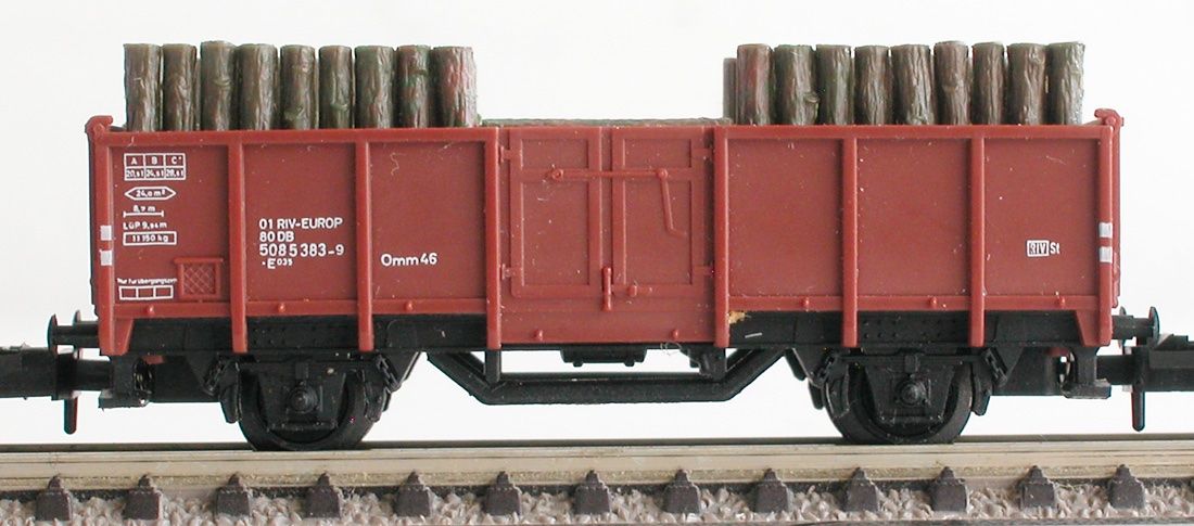 Trix Modellini di ferrovie: Minitrix Güterwagen-Set 5-teilig Spur N – Usato da Oberwil BL venduto da Klang 4
